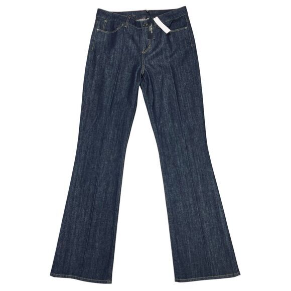 Talbots Heritage Boot Cut Jeans Sz 8/29 Dark Wash  Stretch Business Casual Denim - Picture 1 of 16